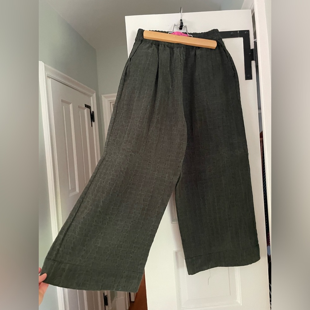 BURU x Val Wide Leg Cropped Pants - Size XS